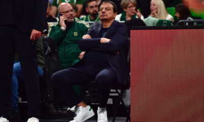 ERGIN ATAMAN trener kosarkasa Panatinaikosa Atina na utakmici Evrolige protivCrvene zvezde u hali OAKA, Atina 20.03.2026. godine Foto: MN PRESS Kosarka, Crvena zvezda, Evroliga, Panatinaikos Atina