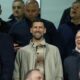 Novak Đoković na utakmici Bosna i Hercegovina - Italija Tennis star Novak Djokovic takes his place in the stands for the World Cup qualifying playoff final soccer match between Bosnia and Italy in Zenica, Bosnia, Tuesday, March 31, 2026. (AP Photo/Armin Durgut)