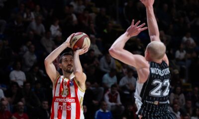 CRVENA ZVEZDA vs CLUJ Beograd, 13.04.2026. foto: MN Press / djk Kosarka, Crvena zvezda, Kluz