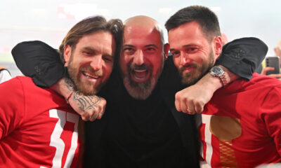 fudbaler Crvene zvezde na utakmici Superlige Prvenstva Srbije protiv Partizana na stadionu Rajka Mitica, Beograd, 26.04.2026. godine Foto: Marko Metlas Fudbal, Crvena zvezda, Superliga Prvenstvo Srbije, Partizan