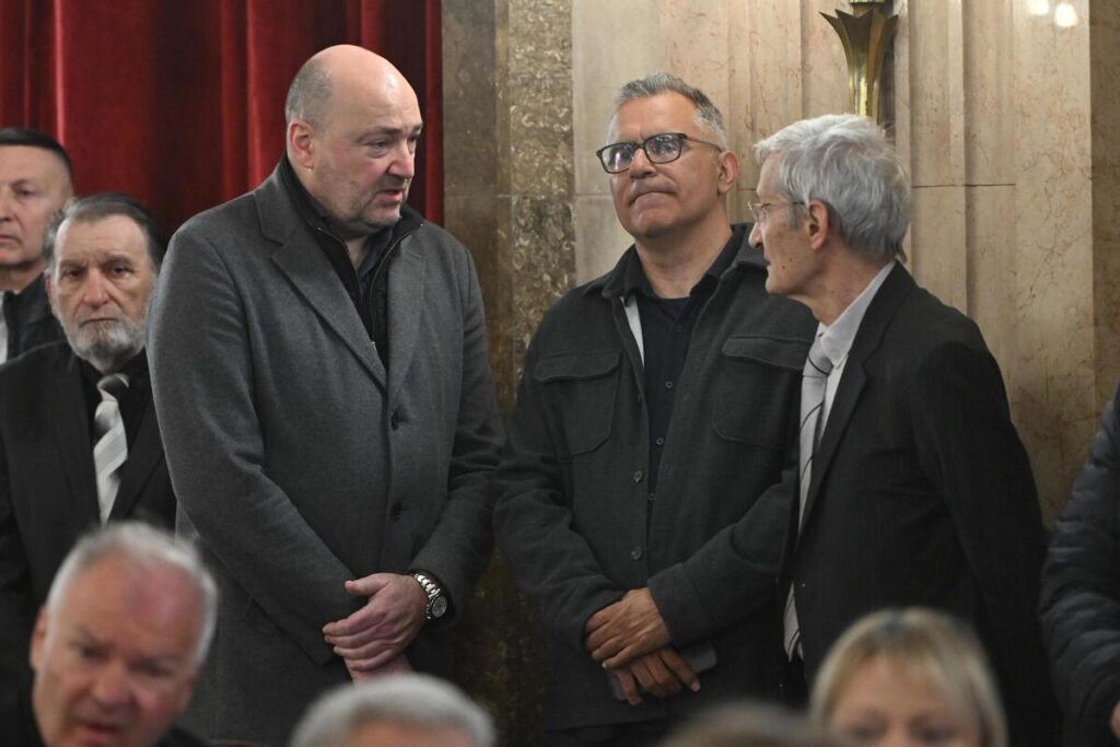 DUSKO VUJOSEVIC komemoracija treneru kosarkasa Partizana , Beograd 24.04.2026. godine Foto: Marko Metlas Kosarka, Partizan