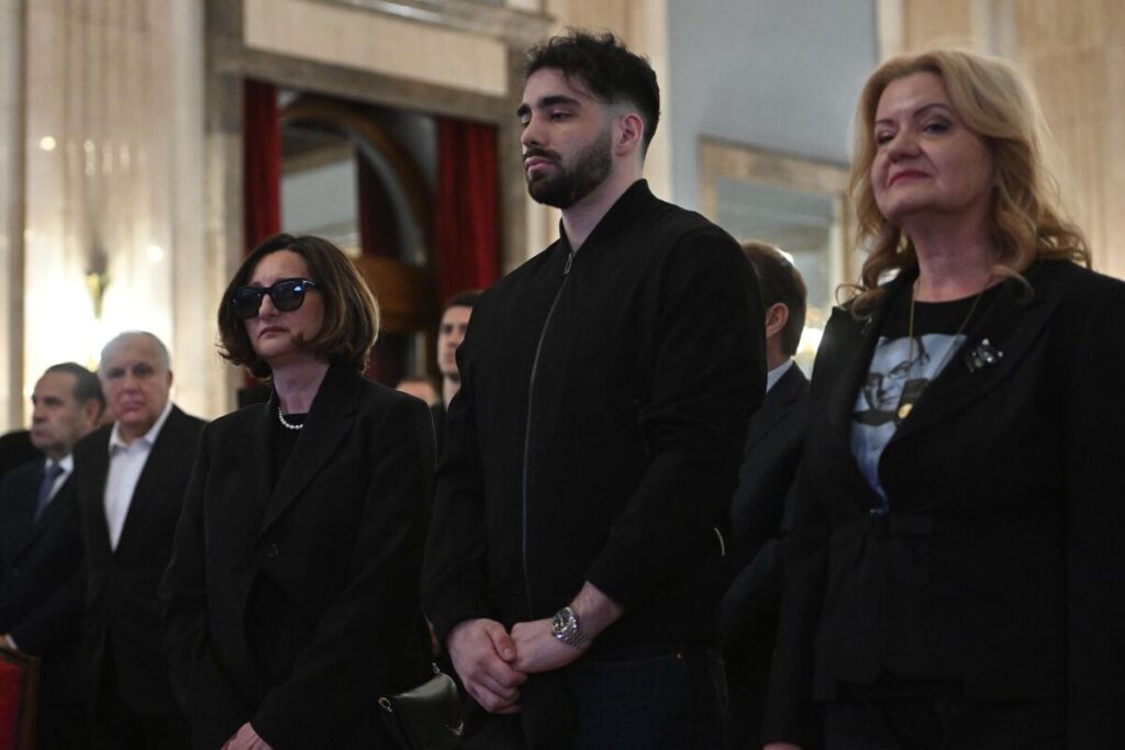 DUSKO VUJOSEVIC komemoracija treneru kosarkasa Partizana , Beograd 24.04.2026. godine Foto: Marko Metlas Kosarka, Partizan