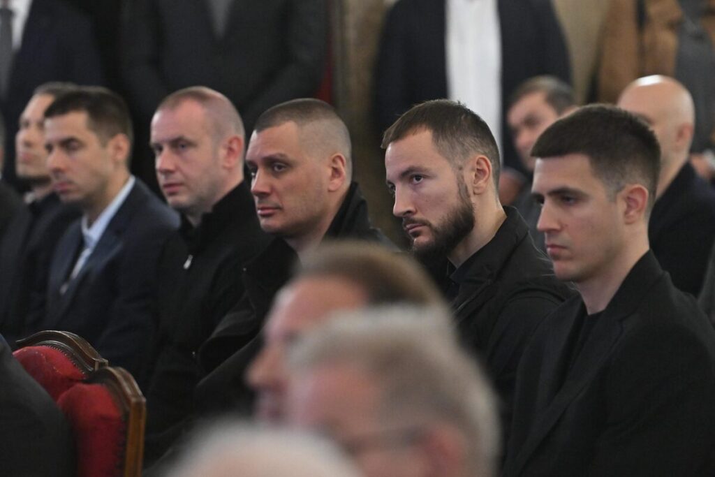 DUSKO VUJOSEVIC komemoracija treneru kosarkasa Partizana , Beograd 24.04.2026. godine Foto: Marko Metlas Kosarka, Partizan