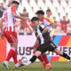 fudbaler Partizana na utakmici Superlige Prvenstva Srbije protiv Crvene zvezde na stadionu Rajka Mitica, Beograd, 26.04.2026. godine Foto: Marko Metlas Fudbal, Crvena zvezda, Superliga Prvenstvo Srbije, Partizan