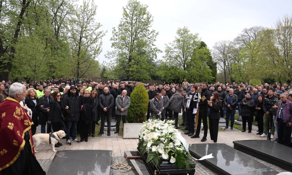 DUSKO VUJOSEVIC sahrana trenera kosarkasa Partizana , Beograd 14.04.2026. godine Foto: MN PRESS Kosarka, Partizan