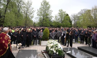 DUSKO VUJOSEVIC sahrana trenera kosarkasa Partizana , Beograd 14.04.2026. godine Foto: MN PRESS Kosarka, Partizan