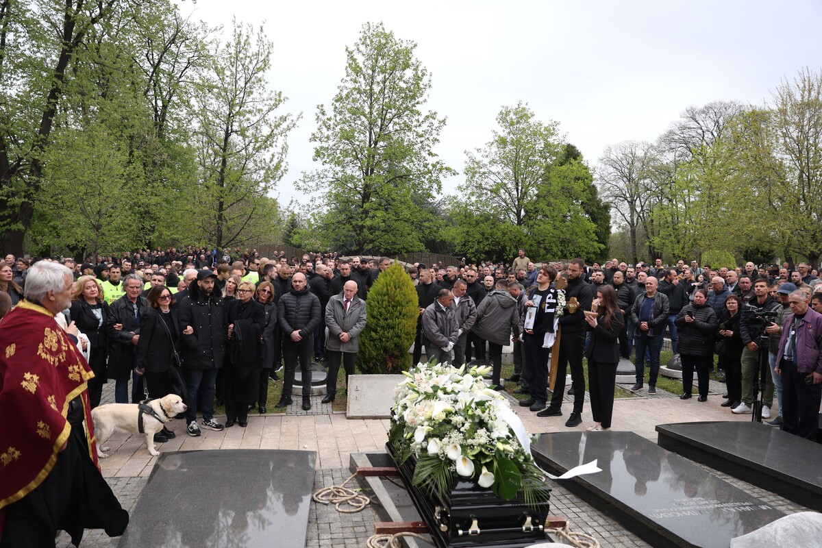 DUSKO VUJOSEVIC sahrana trenera kosarkasa Partizana , Beograd 14.04.2026. godine Foto: MN PRESS Kosarka, Partizan