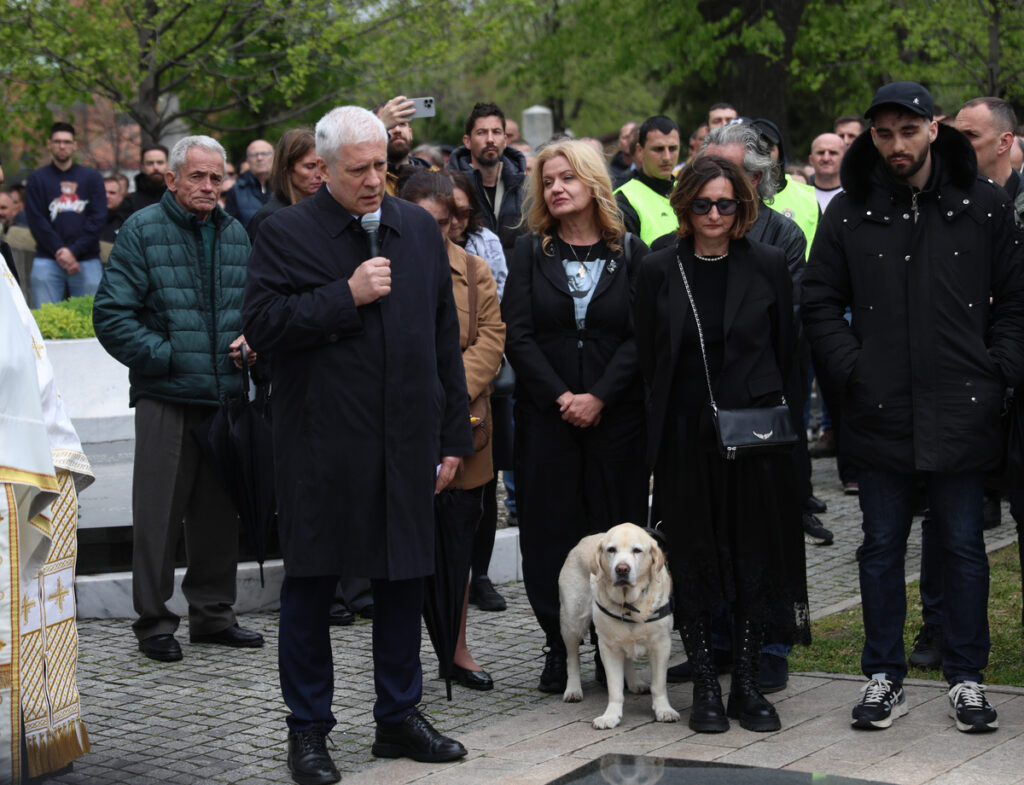 DUSKO VUJOSEVIC sahrana trenera kosarkasa Partizana , Beograd 14.04.2026. godine Foto: MN PRESS Kosarka, Partizan