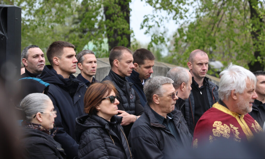 DUSKO VUJOSEVIC sahrana trenera kosarkasa Partizana , Beograd 14.04.2026. godine Foto: MN PRESS Kosarka, Partizan