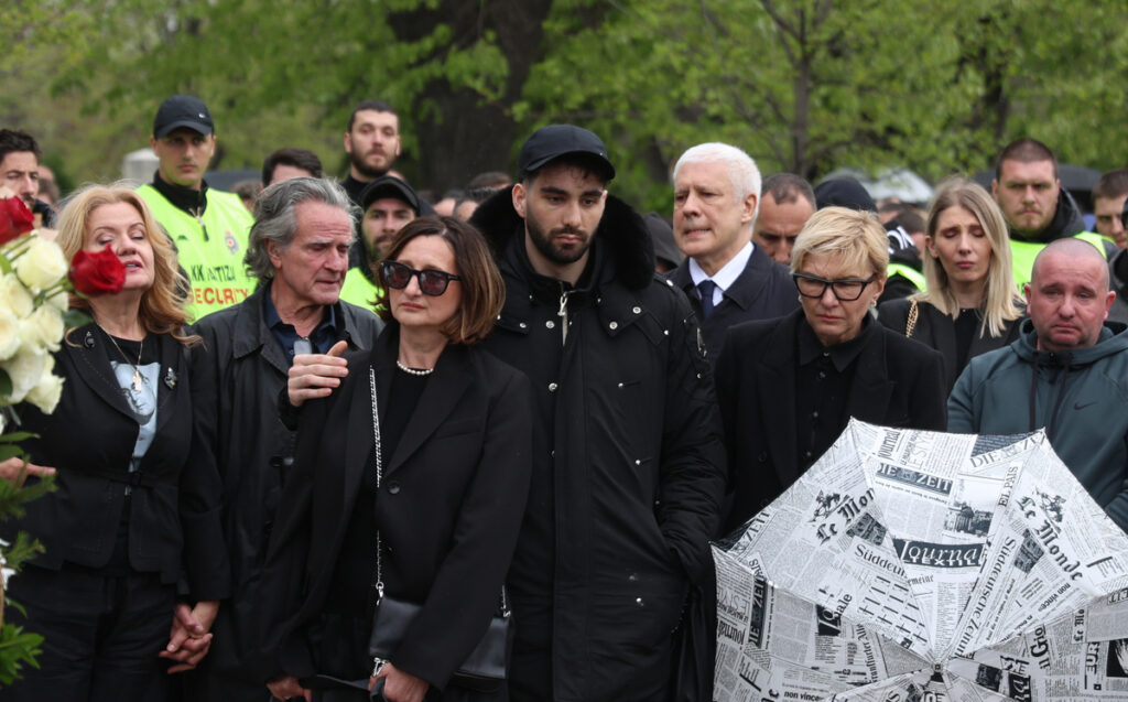 DUSKO VUJOSEVIC sahrana trenera kosarkasa Partizana , Beograd 14.04.2026. godine Foto: MN PRESS Kosarka, Partizan