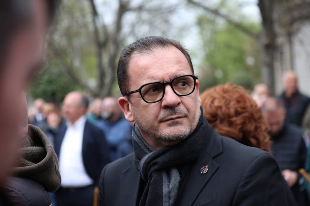 DUSKO VUJOSEVIC sahrana trenera kosarkasa Partizana , Beograd 14.04.2026. godine Foto: MN PRESS Kosarka, Partizan