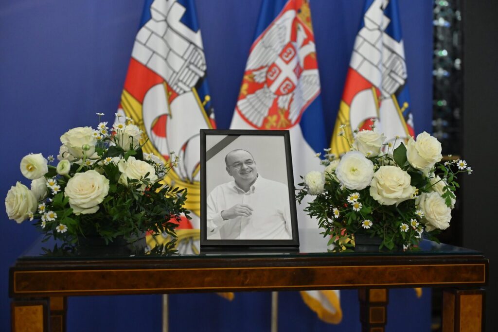 DUŠKO VUJOŠEVIĆ komemoracija treneru kosarkasa Partizana , Beograd 24.04.2026. godine Foto: Marko Metlas Kosarka, Partizan