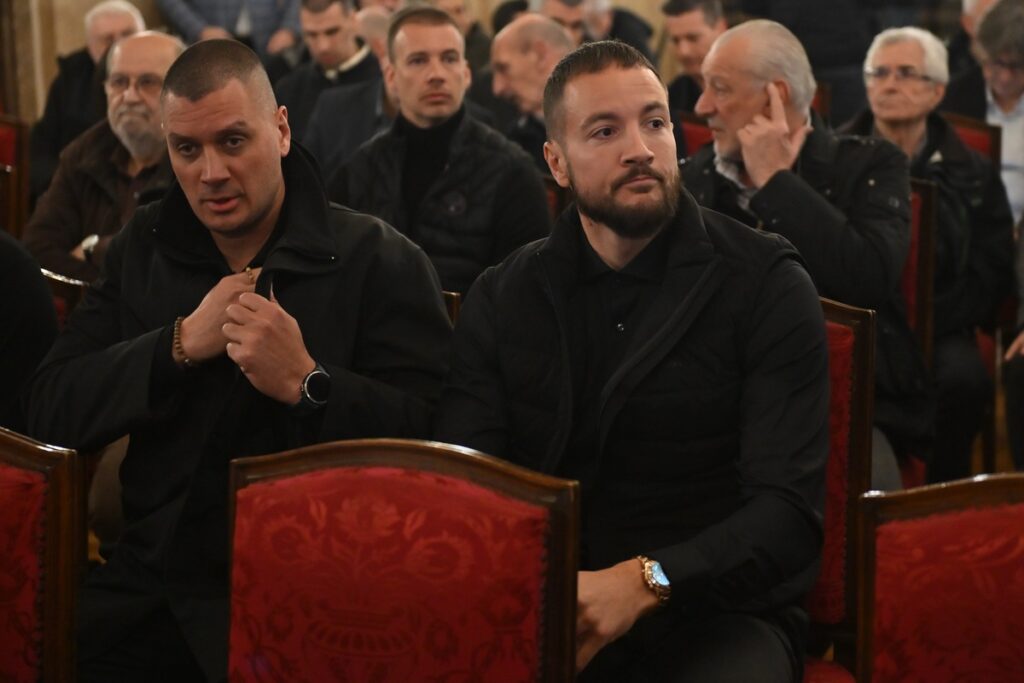 DUSKO VUJOSEVIC komemoracija treneru kosarkasa Partizana , Beograd 24.04.2026. godine Foto: Marko Metlas Kosarka, Partizan