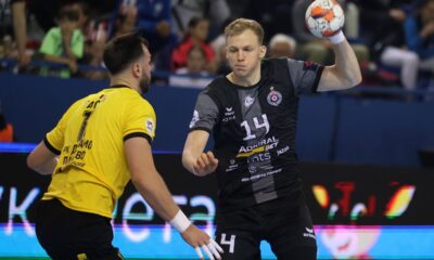 SERGEI IVANOV Sergej Ivanov rukometas Partizana na utakmici finala Kupa Srbije protiv Dinama u SC Vozdovac, Beograd 28.03.2026. godine Foto: Ivica Veselinov / MN PRESS RUKOMET, HANDBALL, KUP SRBIJE, NATIONAL CUP, PARTIZAN, DINAMO PANCEVO