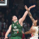 YAGO DOS SANTOS Jago Dos Santos, kosarkas Crvene zvezde, na utakmici Evrolige protiv Zalgirisa, u Beogradskoj areni. Beograd, 14.10.2025. foto: Nebojsa Parausic Kosarka, Evroliga, Crvena zvezda, Zalgiris