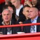 ZVEZDAN TERZIC direktor i MITAR MRKELA sportski direktor fudbalera Crvene zvezde na utakmici Superlige Prvenstva Srbije protiv Vojvodine Novi Sad na stadionu Karadjordje, Novi Sad 30.10.2025. godine Foto: Marko Metlas Fudbal, Crvena zvezda, Superliga Prvenstvo Srbije, Vojvodina Novi Sad