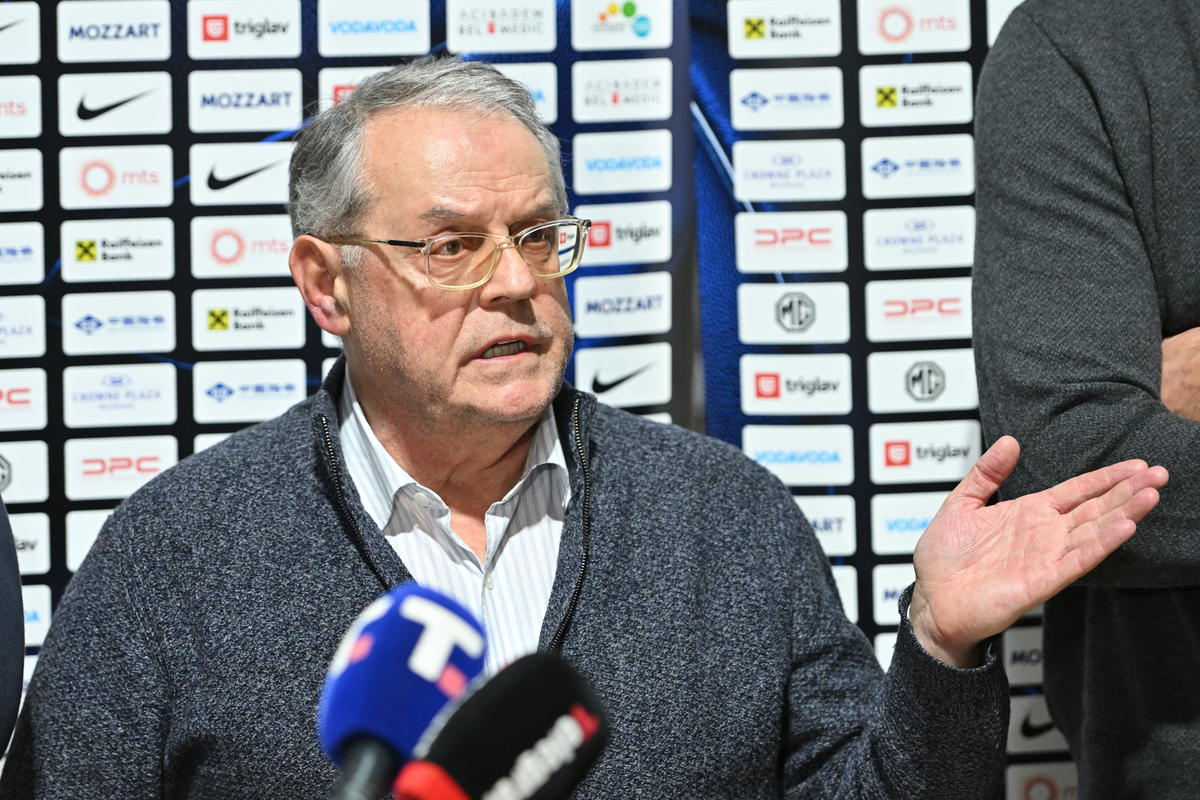 NEBOJSA COVIC predsednik KSS kosarkas reprezentacije Srbije trening u hali Aleksandar Nikolic Pionir, Beograd 24.11.2025. godine Foto: Marko Metlas Kosarka, Srbija, Trening