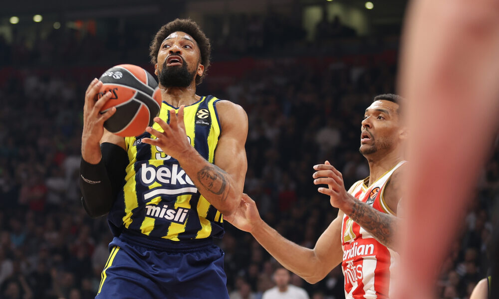 KHEM BIRCH Kem Birc kosarkas Fenerbahcea na utakmici Evrolige protiv Crvene Zvezde u hali Beogradska Arena, Beograd 13.03.2026. godine Foto: Ivica Veselinov / MN PRESS KOSARKA, BASKETBALL, EVROLIGA, EUROLEAGUE, CRVENA ZVEZDA, FENERBAHCE