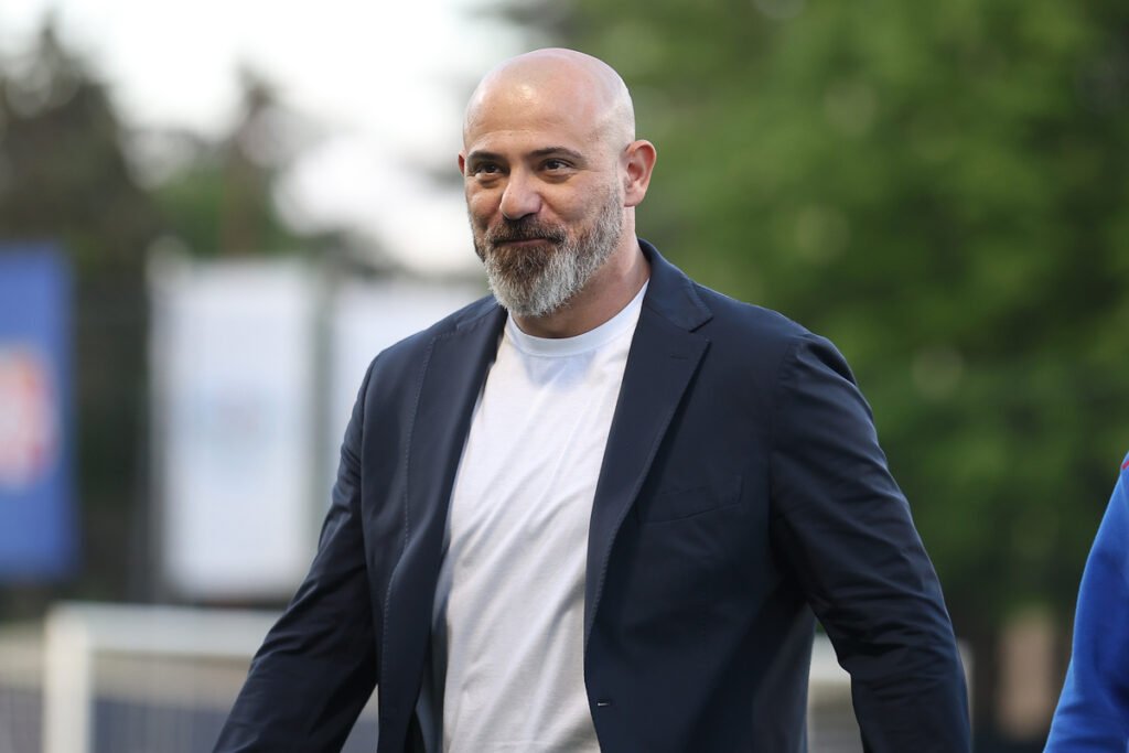 DEJAN STANKOVIC trener fudbalera Crvene Zvezde na utakmici Mocart Superlige Srbije protiv Zeleznicara na stadionu SC Mladost, Pancevo 22.04.2026. godine Foto: Ivica Veselinov / MN PRESS FUDBAL, FOOTBALL, MOZZART SUPERLIGA, PRVENSTVO SRBIJE, NATIONAL CHAMPIONSHIP, CRVENA ZVEZDA, FK ZELEZNICAR PANCEVO