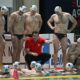 UROS STEVANOVIC trener vaterpolista Radnickog Kragujevac na utakmici LEN Evrokupa protiv Marseja na bazenu hale Jezero, Kragujevac, 25.04.2026. godine Foto: Mladjan Ivanovic / MN PRESS Vaterpolo, Radnicki Kragujevac, Marsej, LEN Evrokup