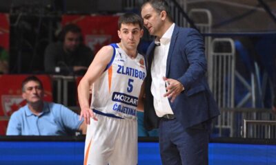 kosarkas Zlatibora na utakmici prvenstva Srbije KLS protiv Crvene zvezde u hali Aleksandar Nikolic Pionir, Beograd 03.05.2026. godine Foto: Marko Metlas Kosarka, Crvena zvezda, Prvenstvo Srbije, Zlatibor