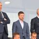MARKO PETROVIC, MARKO MARIN i ZVEZDAN TERZIC direktor fudbalera Crvene zvezde na utakmici finala Kupa Srbije protiv Vojvodine Novi Sad na stadionu Kraljevica, Zajecar 21.05.2025. godine Foto: Marko Metlas Fudbal, Crvena zvezda, Finale, Kup Srbije, Vojvodina Novi Sad